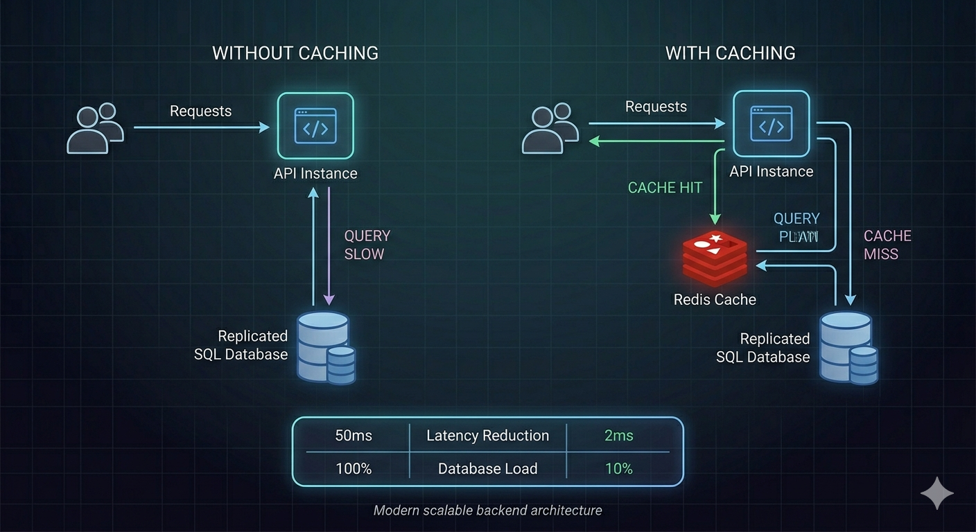 Caching strategy diagram
